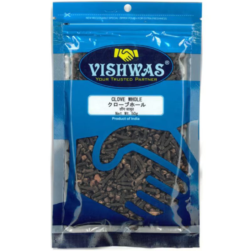 Vishwas Additive-Free Whole Cloves 50g
