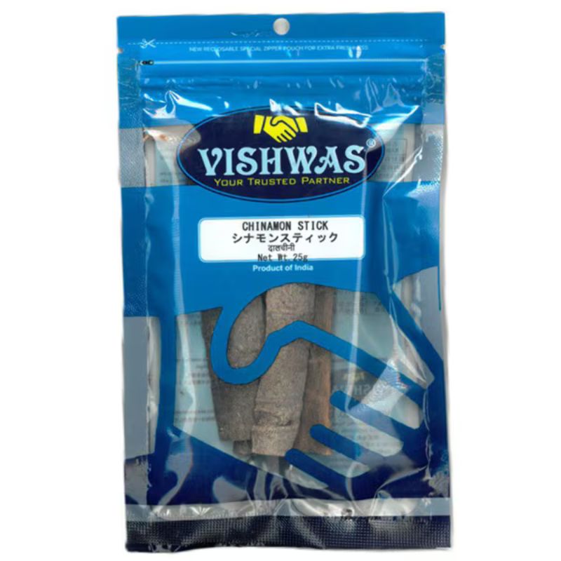 Vishwas Additive-Free Cinnamon Sticks 25g