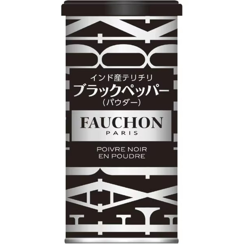 S&B Fauchon Tellicherry Black Pepper, Ground 80g