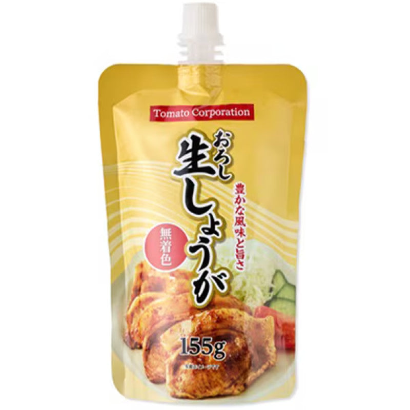 Tomato Corporation Grated Ginger, Stand Pouch 155g