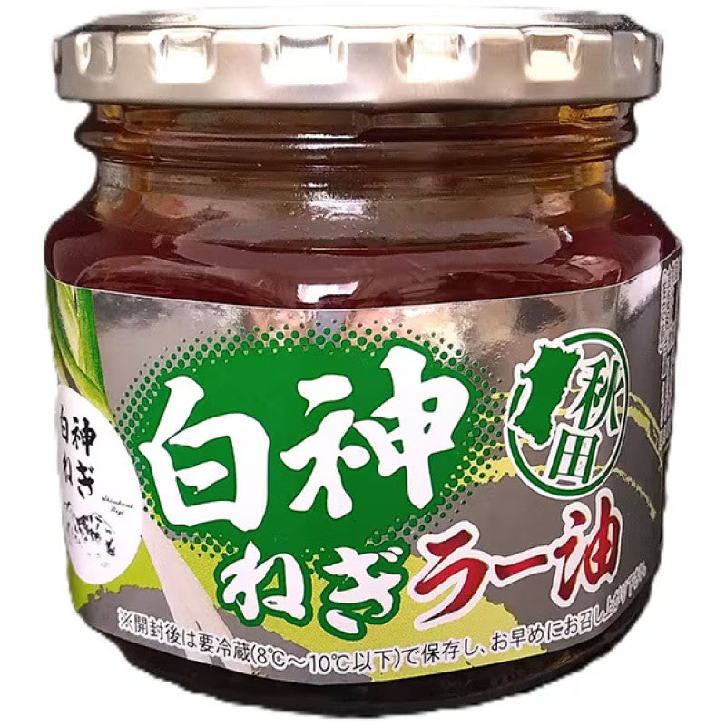 Fururu Akita Shirakami Green Onion Chili Oil 180g