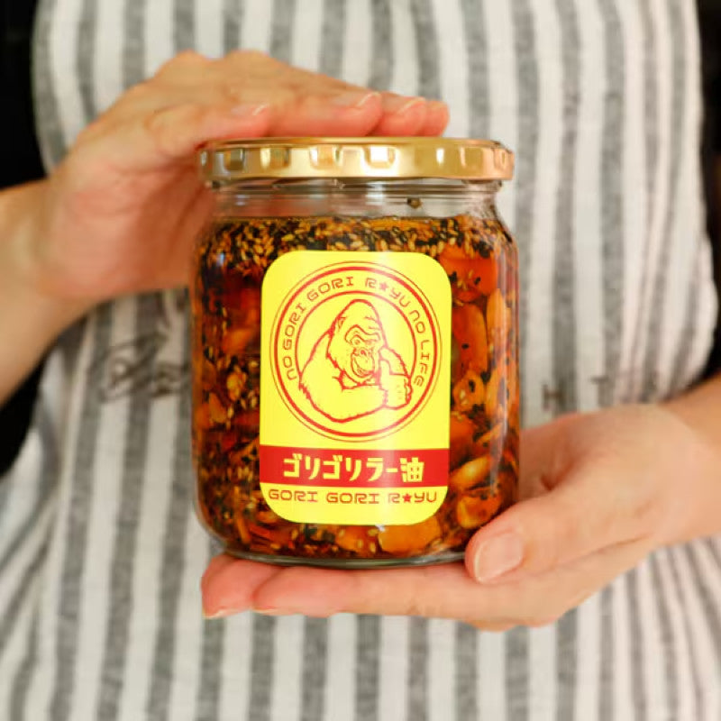 Joy & Sun Chunky Nut Chili Oil, Bottled 200g