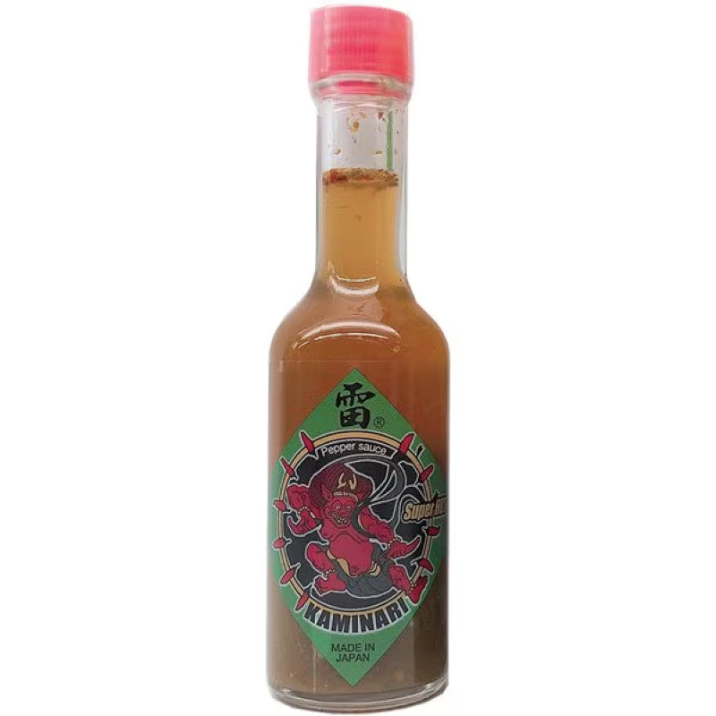 Kanzuri Kaminari Hot Sauce, Green Habanero 60ml