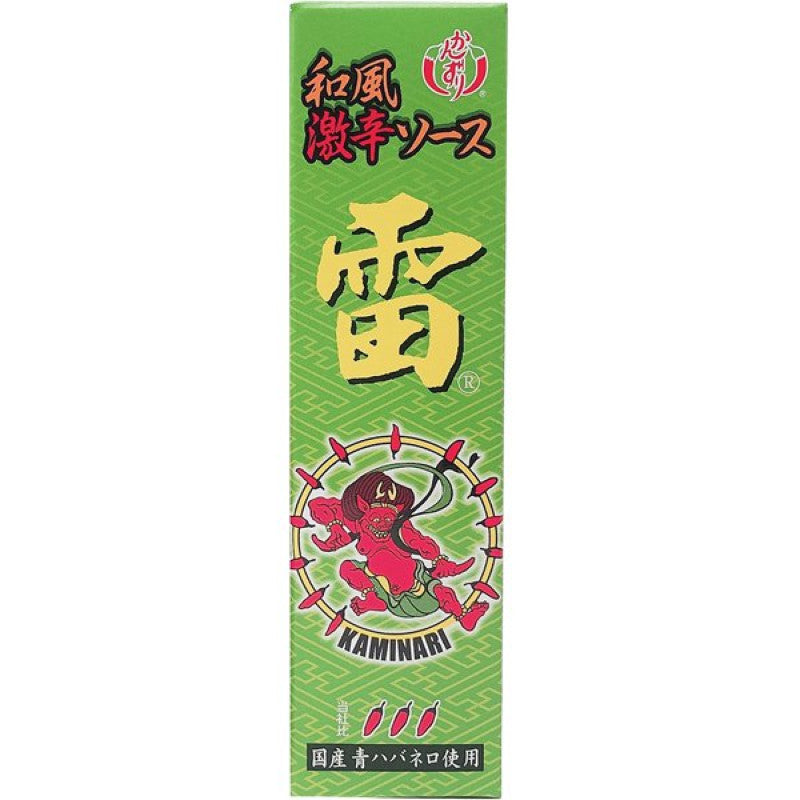 Kanzuri Kaminari Hot Sauce, Green Habanero 60ml
