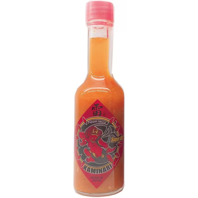 Kanzuri Kaminari Hot Sauce, Red Habanero 60ml