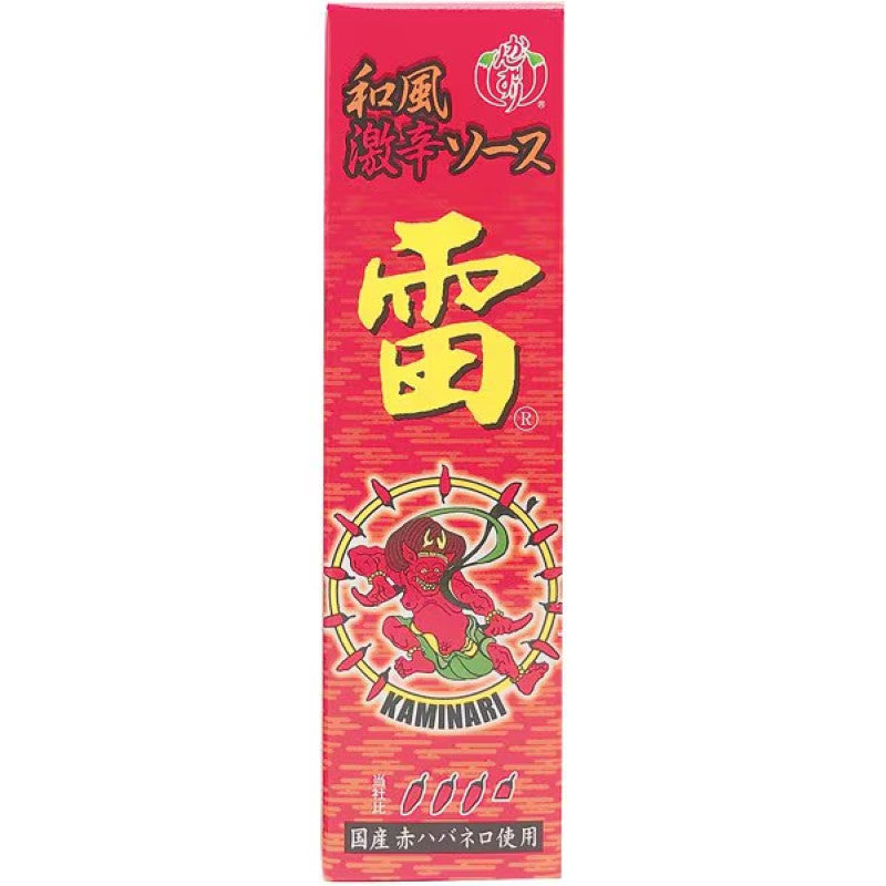 Kanzuri Kaminari Hot Sauce, Red Habanero 60ml