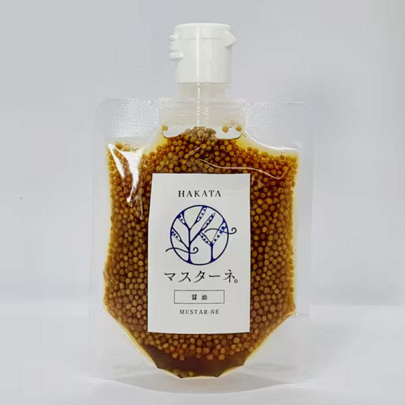 Mustar-ne Whole Mustard, Soy Sauce 120g