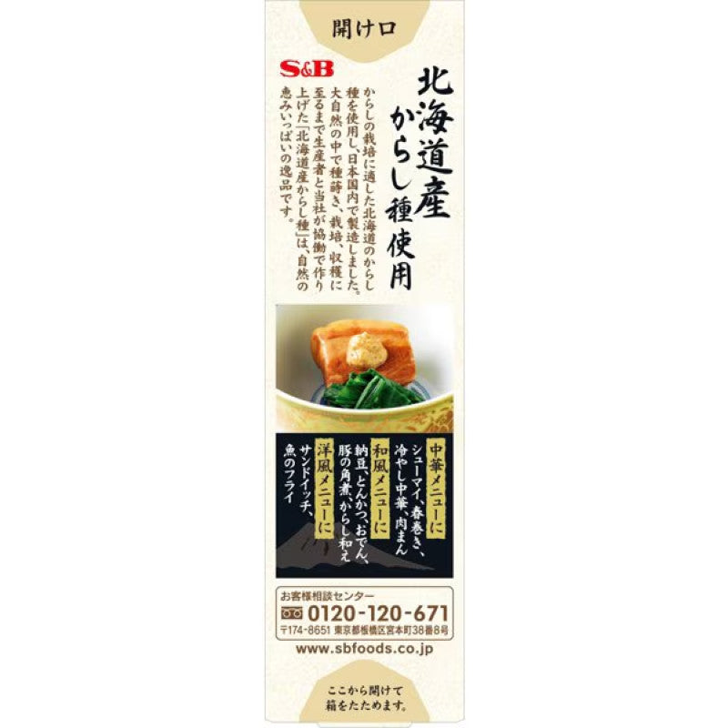 S&B Master Japanese Mustard 33g
