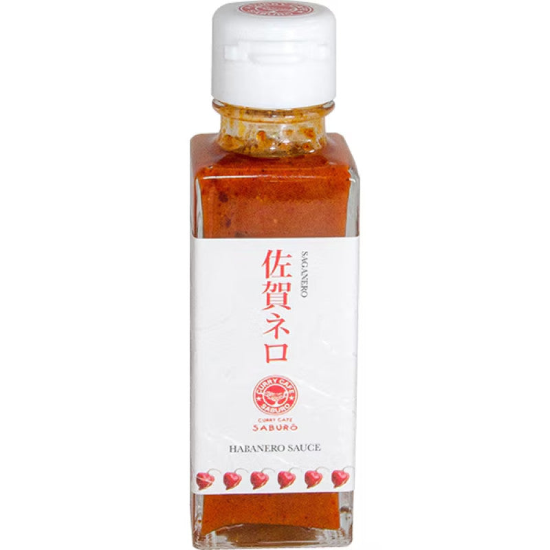 Saburo Saga Nero Habanero Hot Sauce 115g