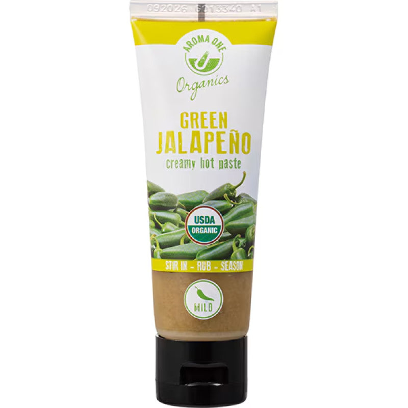 AROMA ONE Organic Green Jalapeno Paste 80g