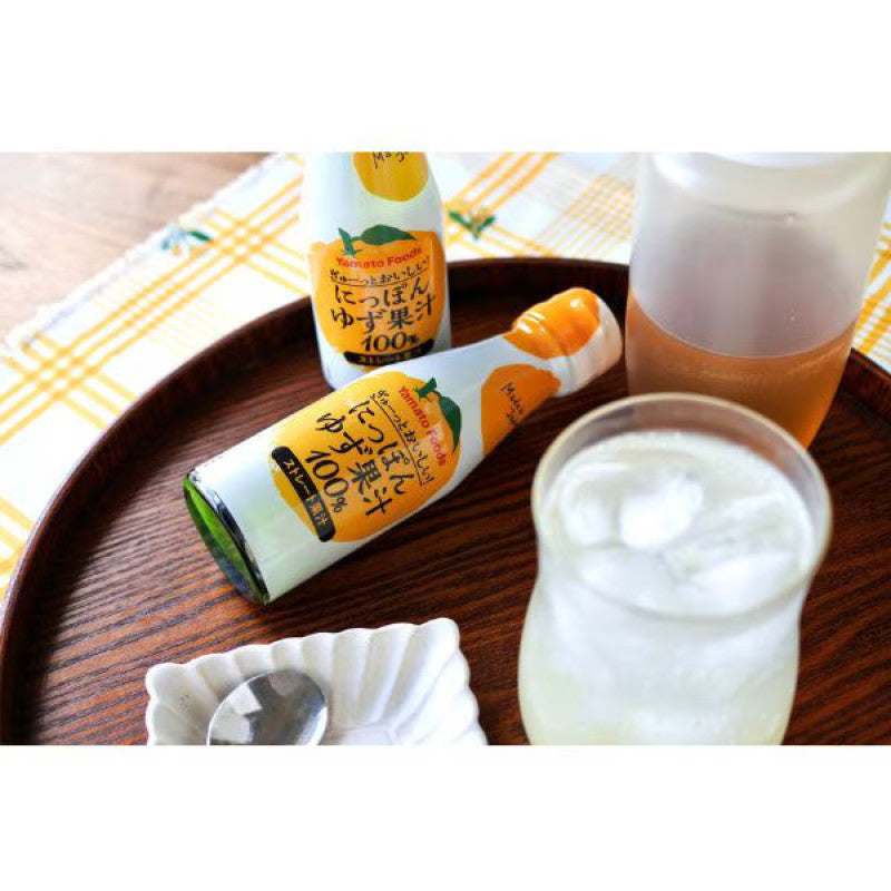 Yamato Foods Japanese Yuzu Juice 100% 100ml