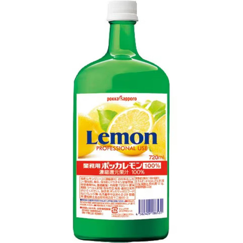 Pokka Sapporo Lemon Juice 100%, Business 720ml