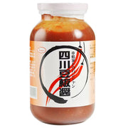 Yusei Sichuan Coarse Ground Chili Bean Sauce 1kg