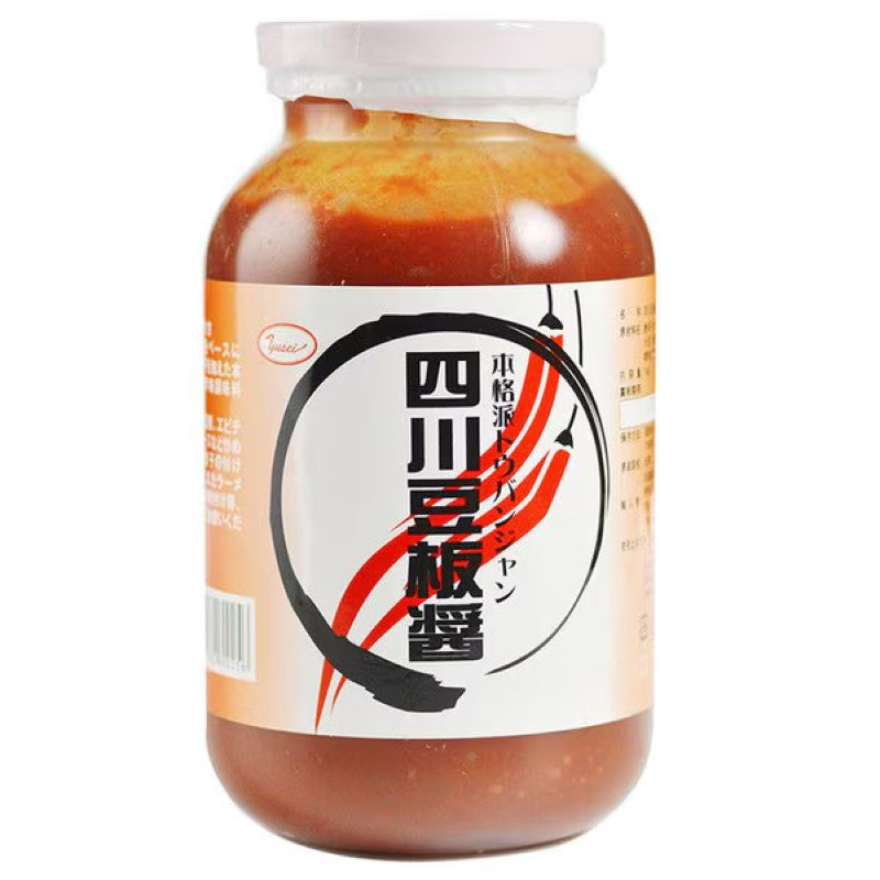 Yusei Sichuan Coarse Ground Chili Bean Sauce 1kg