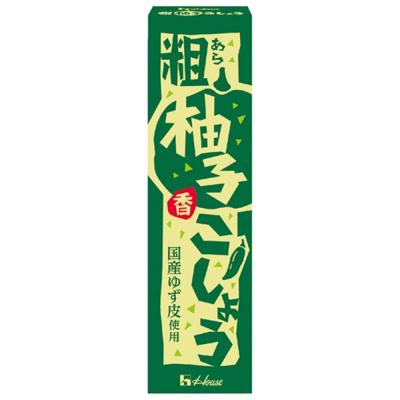House Foods Coarse Yuzu Kosho Chili Paste 40g