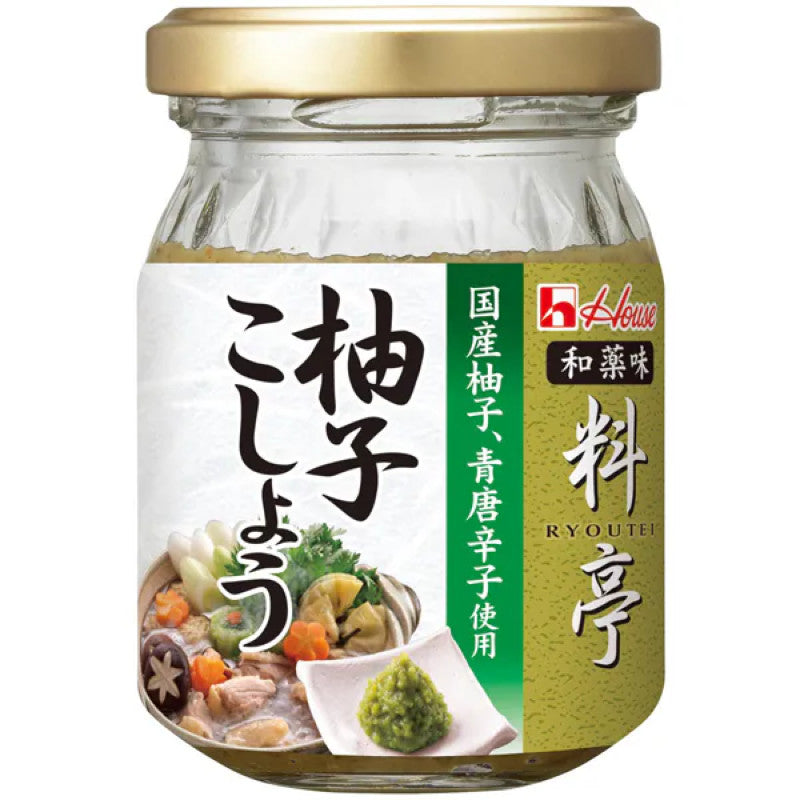 House Foods Ryotei Yuzu Kosho Chili Paste 70g