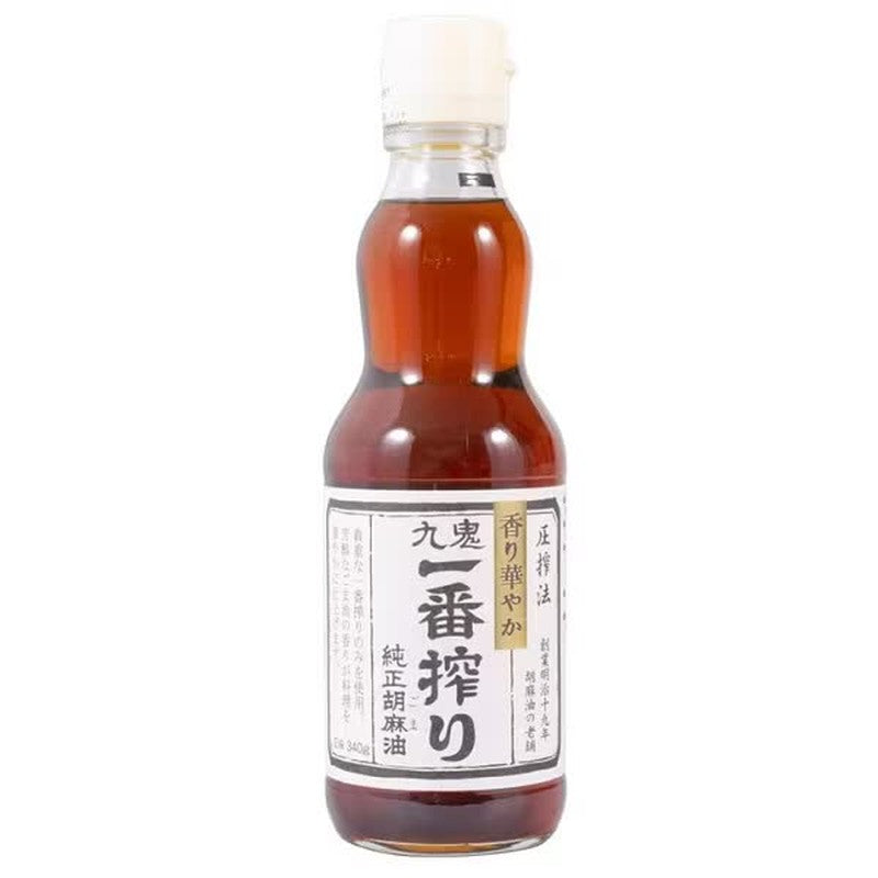 Kuki Industry Kuki First Pressed Pure Sesame Oil 340g