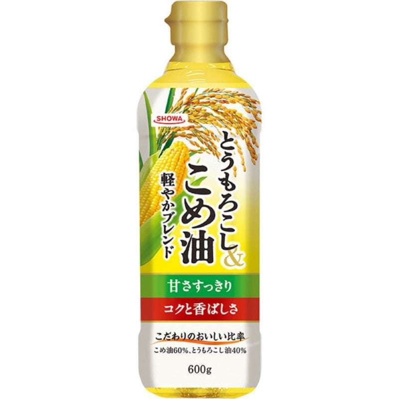 Showa Corn and Rice Oil Blend 600g