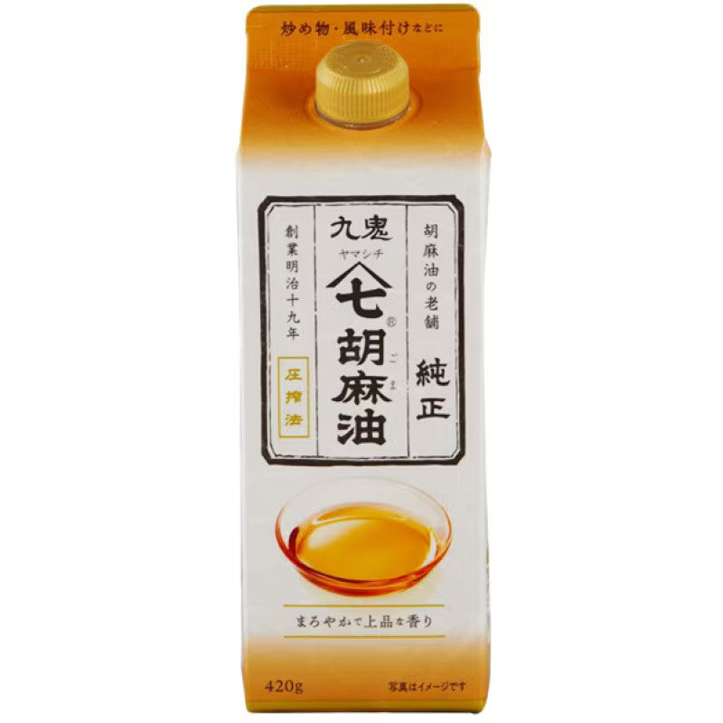 Kuki Yamashichi Pure Sesame Oil Paper Carton 420g