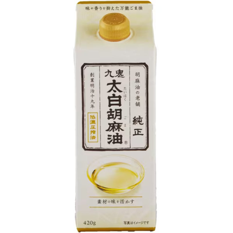 Kuki Taihaku Pure Sesame Oil Paper Carton 420g