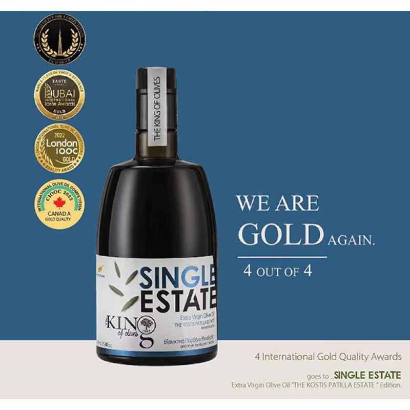 King of Olives Single Estate EVOO 250ml