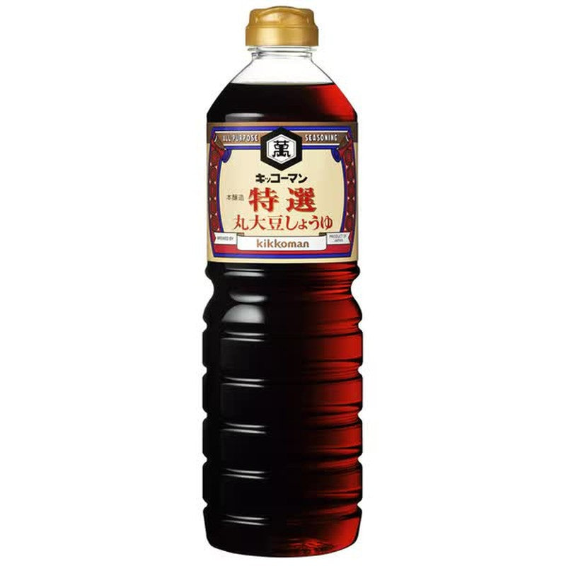 Kikkoman Special Whole Soybean Soy Sauce, 1L [Soy Sauce]