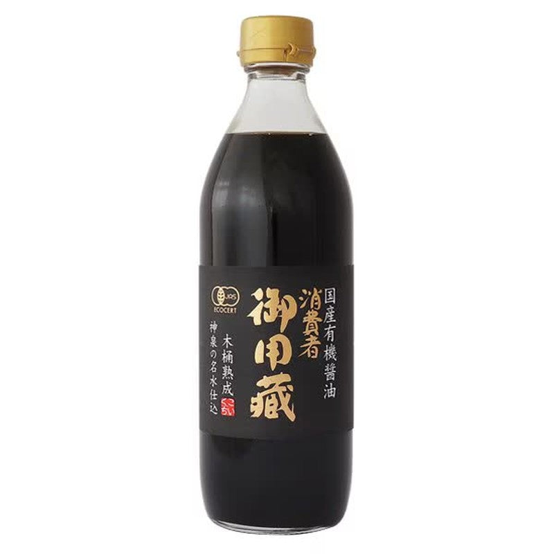 Yamaki Domestic Organic Soy Sauce 500ml