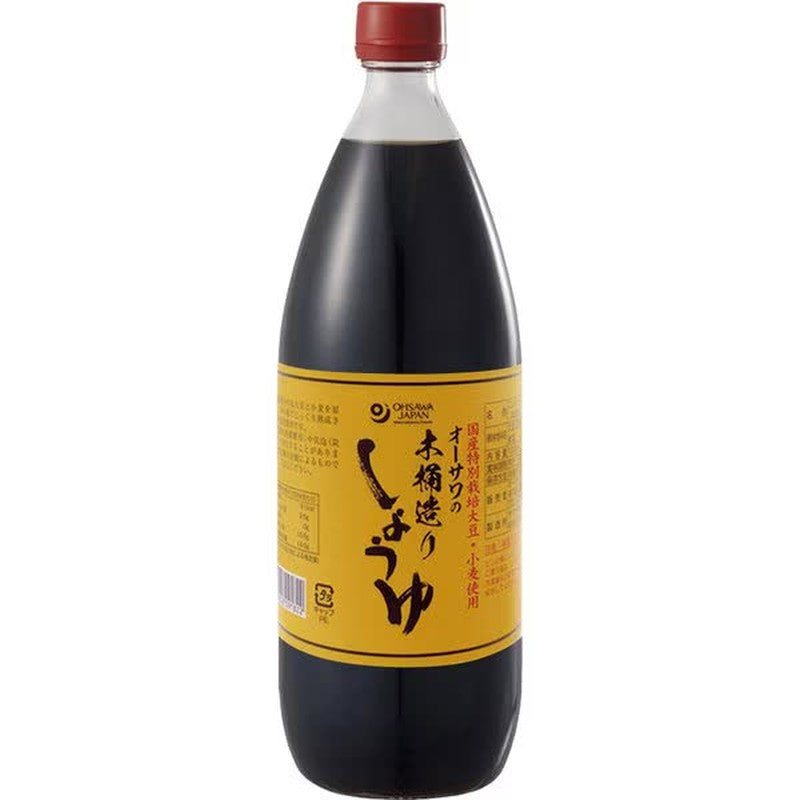 Osawa Japan Osawa Wooden Barrel Soy Sauce 1L