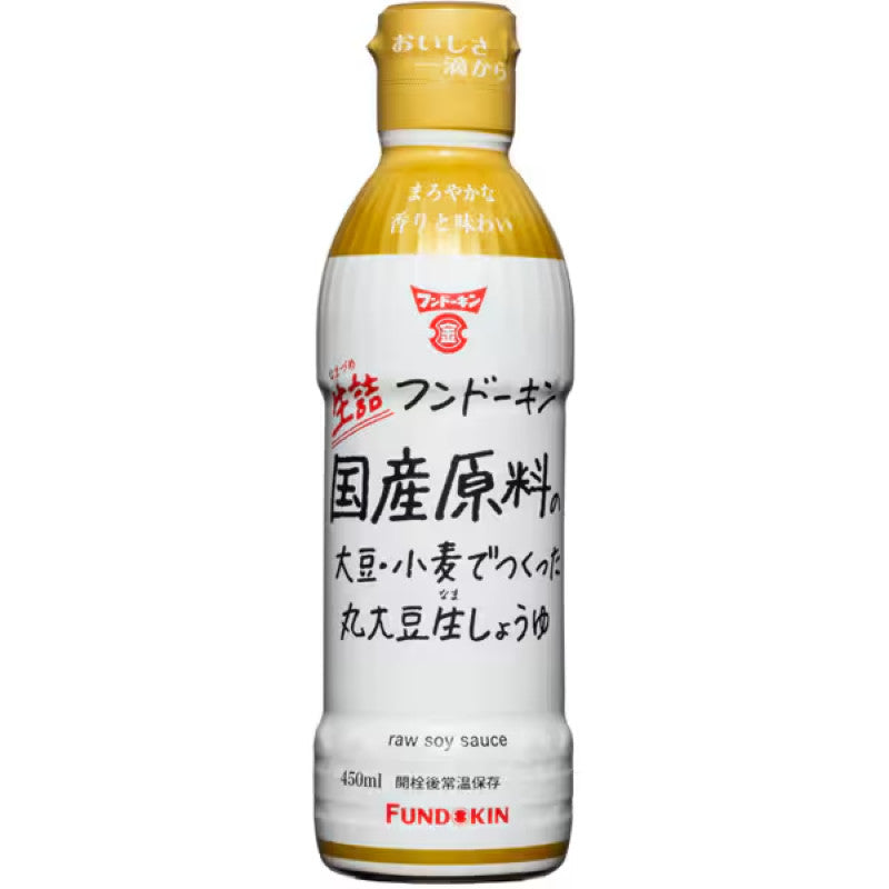 Fundokin Nama Shoyu Raw Unpasteurized Soy Sauce 450ml