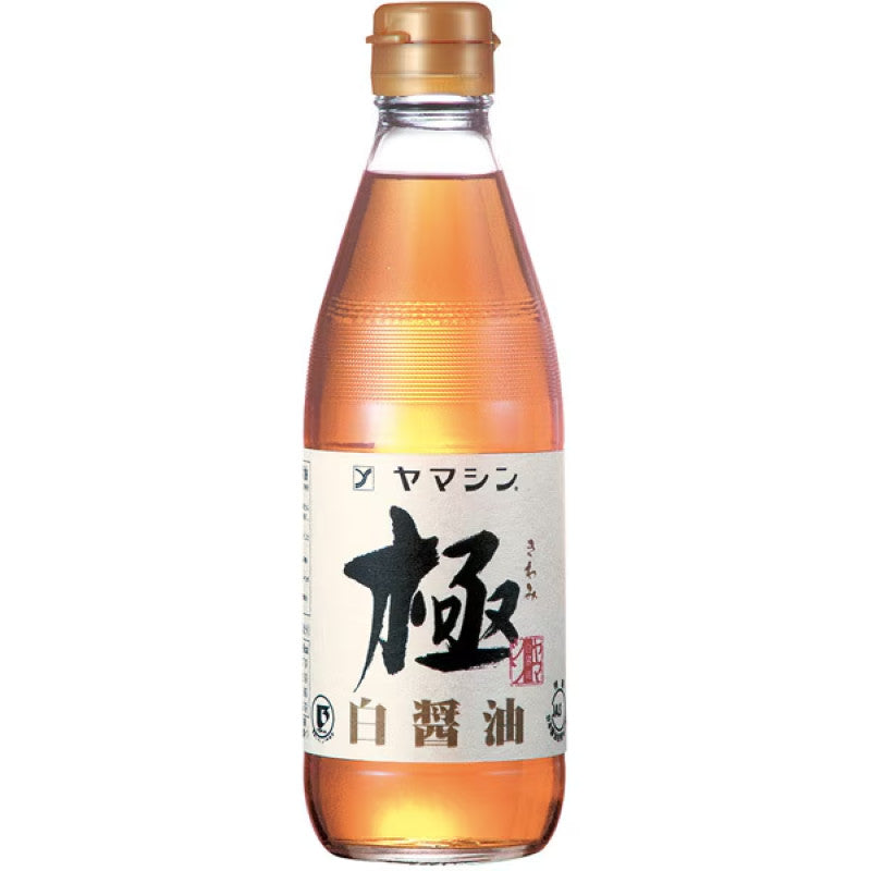 Yamashin Kiwami Shiro Shoyu White Soy Sauce 360ml