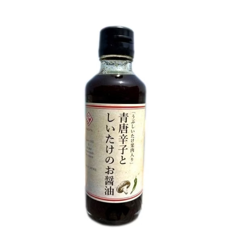 SAKUTA Shiitake Green Chili Soy Sauce 200ml