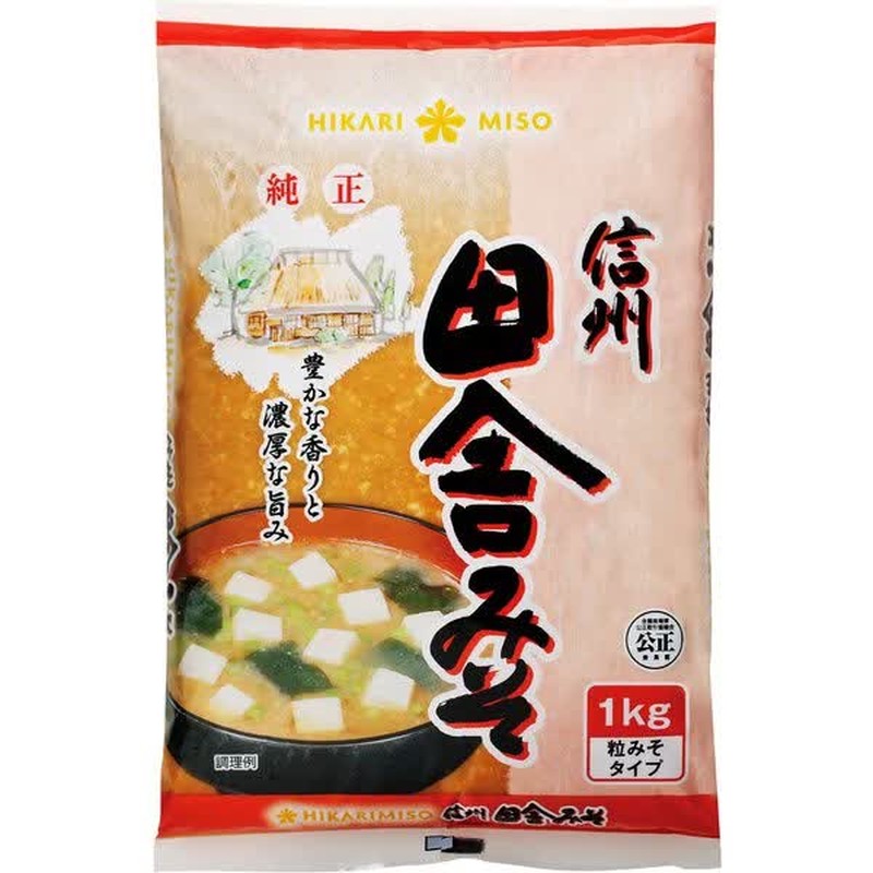 Hikari Miso Pure Shinshu Country Miso 1kg [Miso]