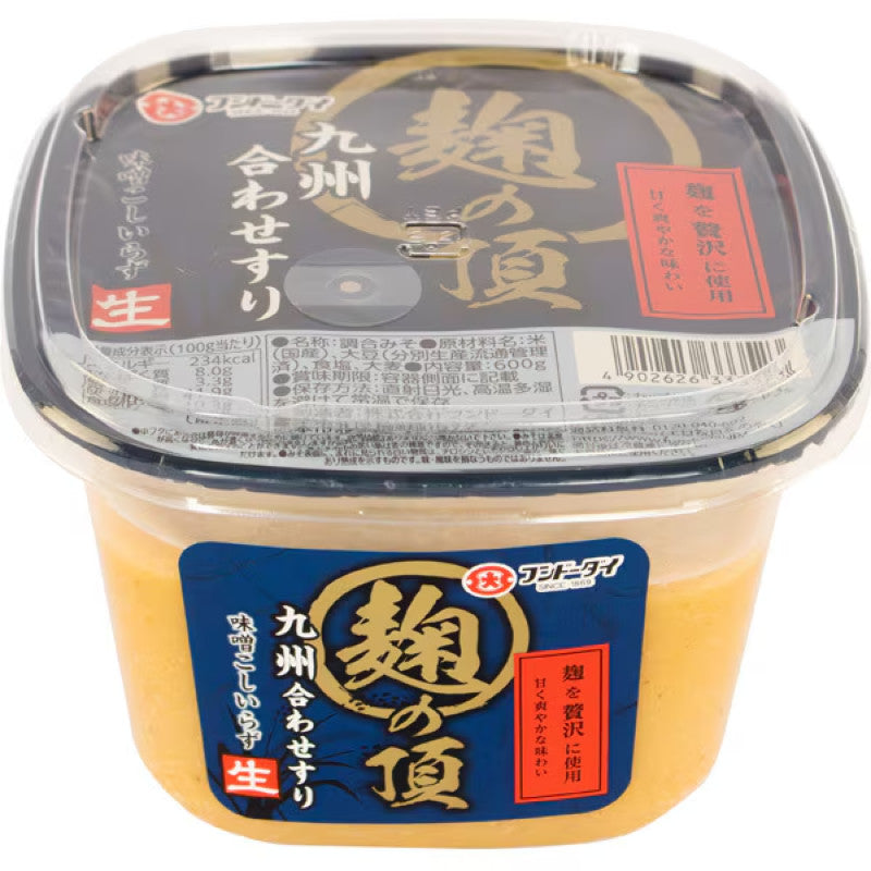 Fundodai Koji no Itadaki Kyushu Raw Miso 600g