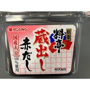 SAN-J Ryotei Kuradashi Akadashi Red Miso 400g