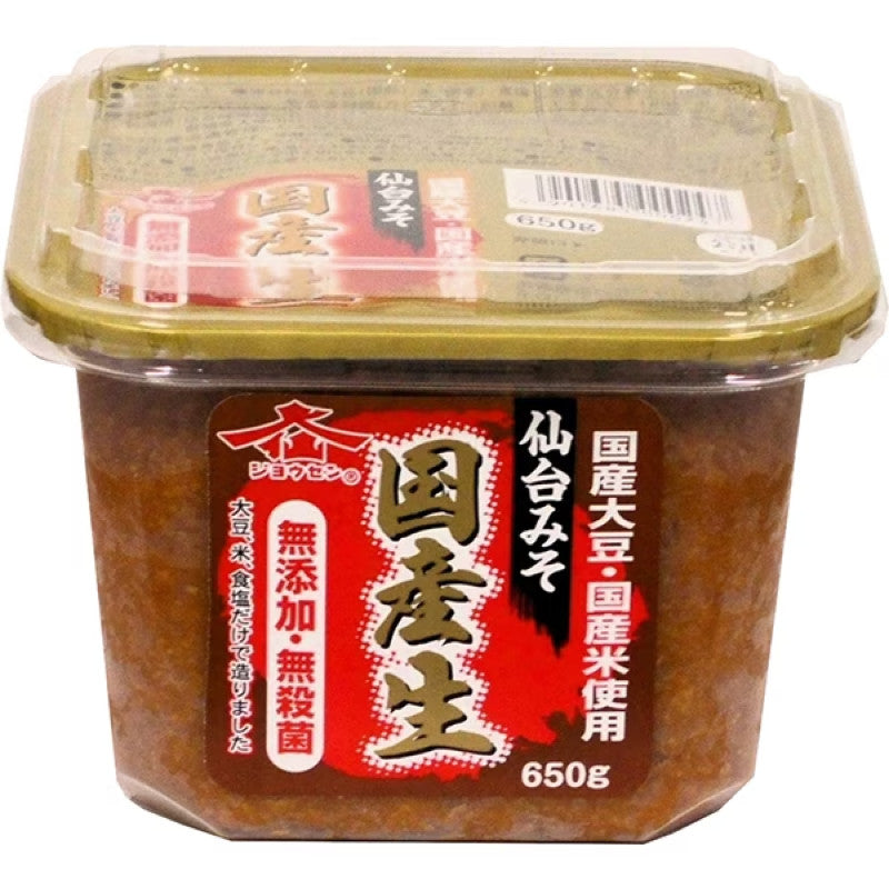 Jousen Domestic Raw Sendai Miso 650g