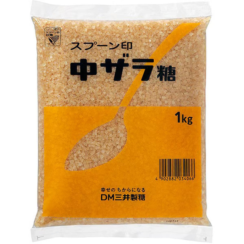 Mitsui Spoon Zarame Golden Coarse Sugar 1kg