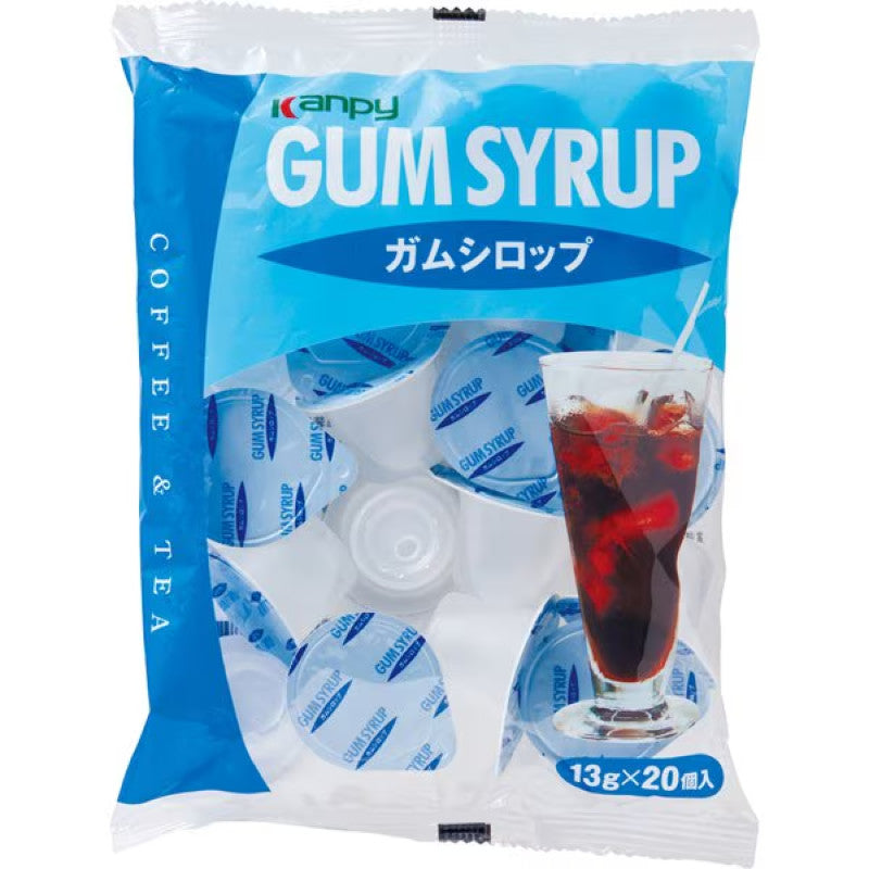Kanpy Sugar Syrup Portions 13g x 20 Cups
