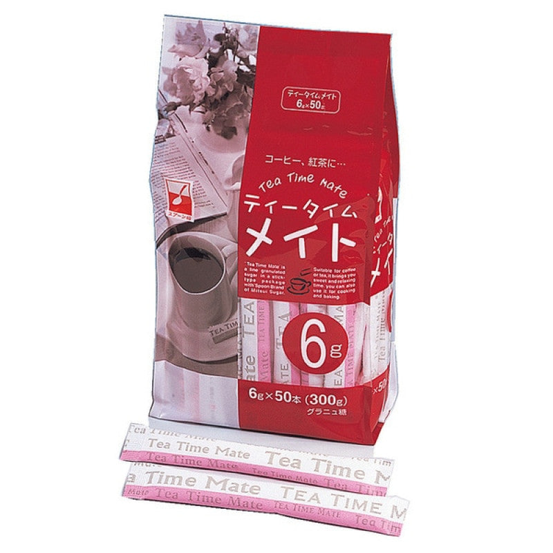 Mitsui Spoon Granulated Sugar 6g x 50 Sticks