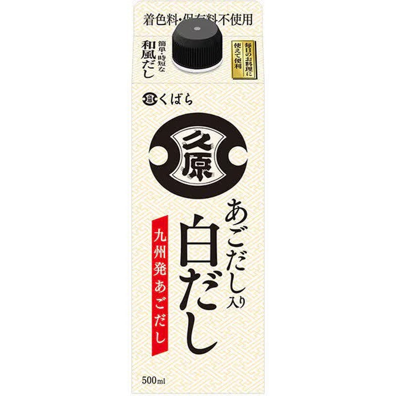Kuhara Soy Sauce White Soup Stock with Flying Fish Stock 500ml