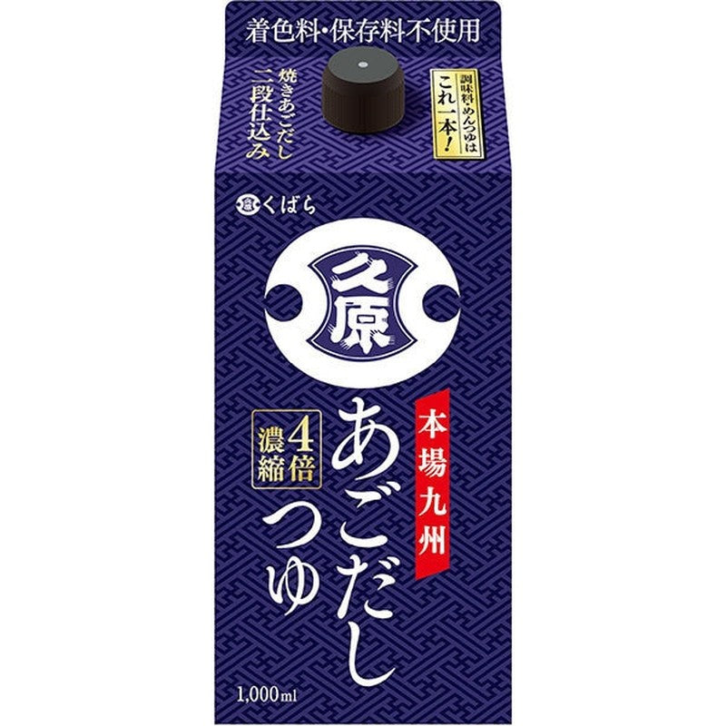Kuhara Soy Sauce Ago Dashi Soup 1L