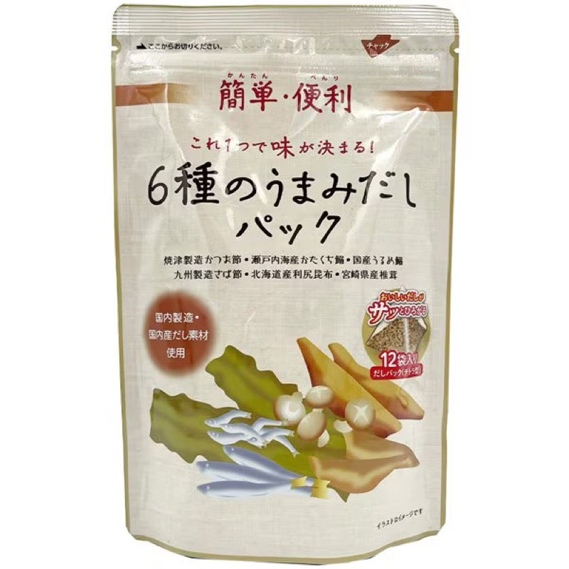 Sankoh Sangyo 6 Umami Dashi 4g x 12 Bags