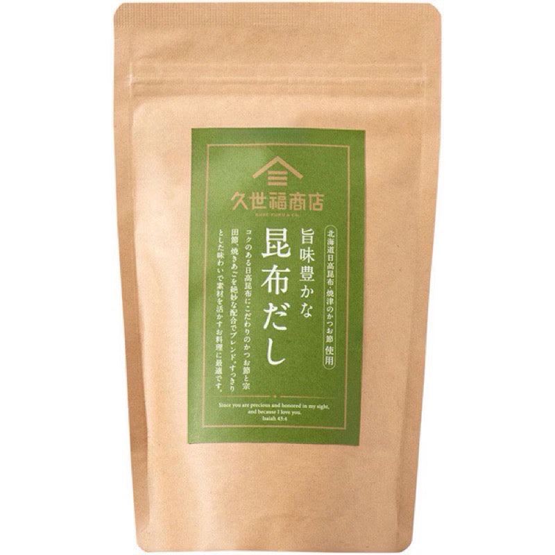 Kuzefuku Shoten Rich Kombu Dashi 8g x 30 Bags