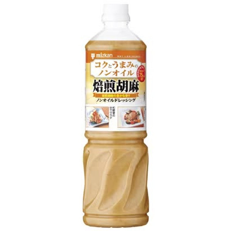 Mitsukan Rich and Flavorful Non-Oil Roasted Sesame Dressing [Non-Oil Dressing 1L]