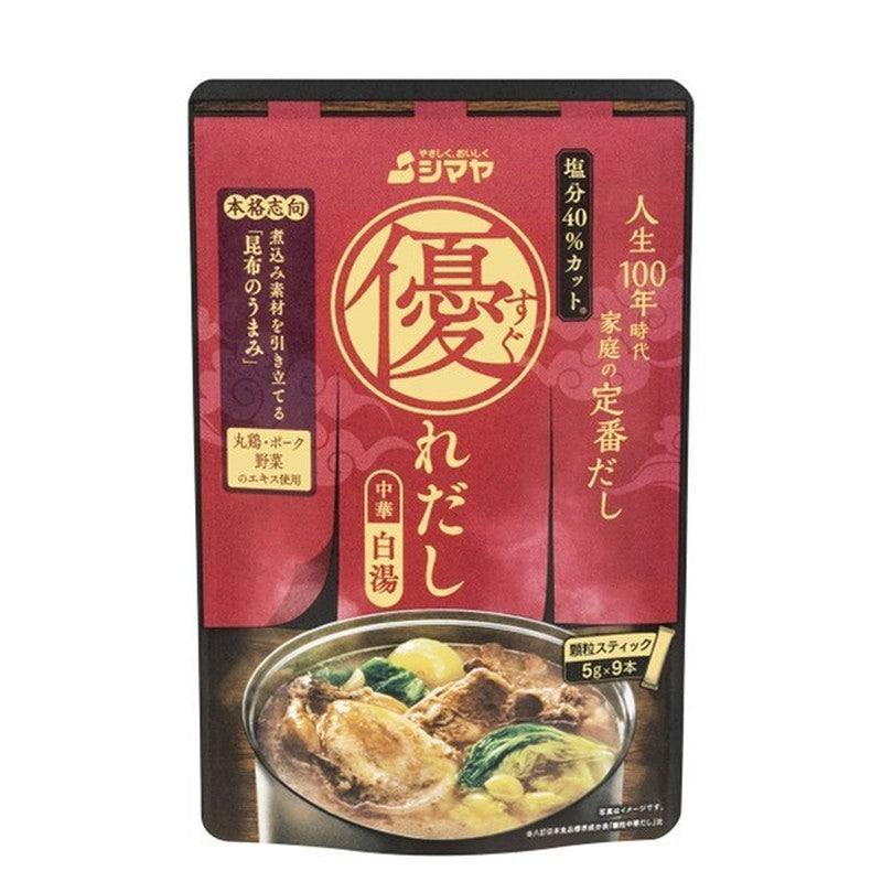 Shimaya Sueiki Dashi Chinese Hot Water (5g x 9) 45g [Granulated Dashi]