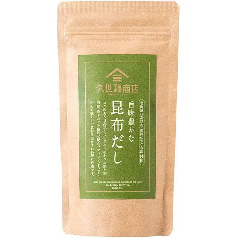 Kuze Fuku Shoten fsh01733 [Delicious Konbu Dashi 40g (8g x 5 packets)]