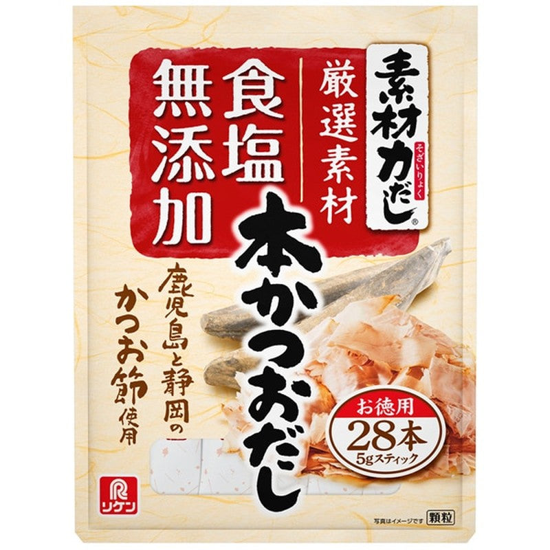 Riken Vitamin Soryoku Dashi, Bonito Dashi, 28 bottles