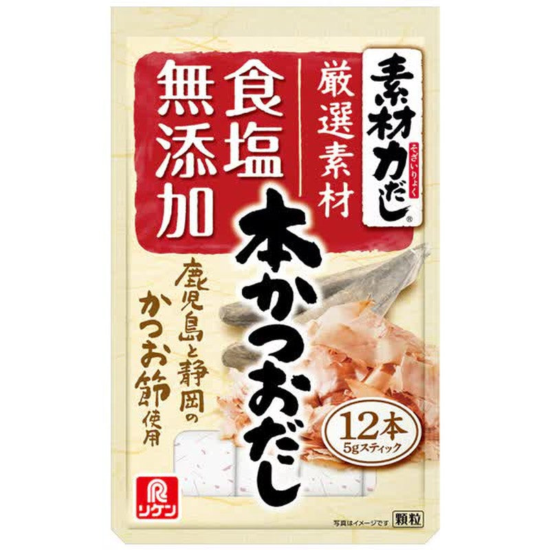 Riken Vitamin Soryoku Dashi, Bonito Dashi, 12 bottles