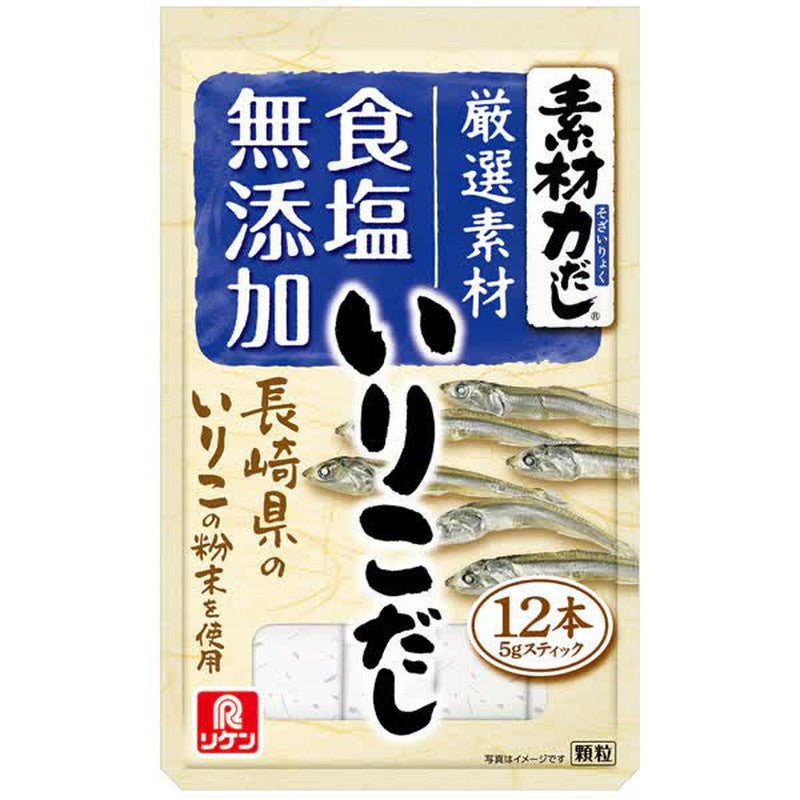 Riken Vitamin Dried Dried Sardine Stock, 12 bottles