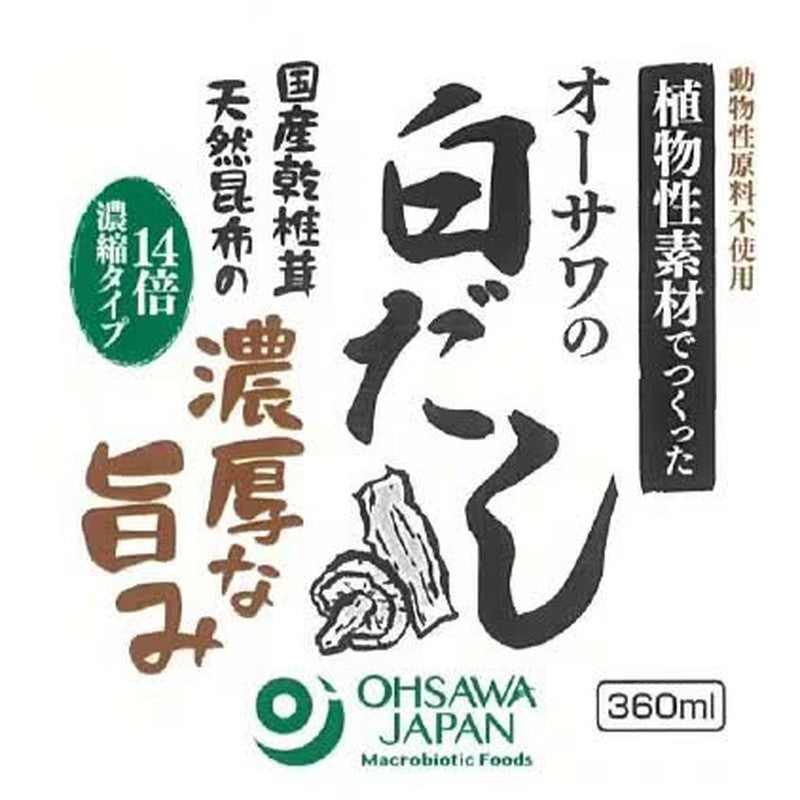 Osawa Japan 9256 Osawa White Dashi 360ml