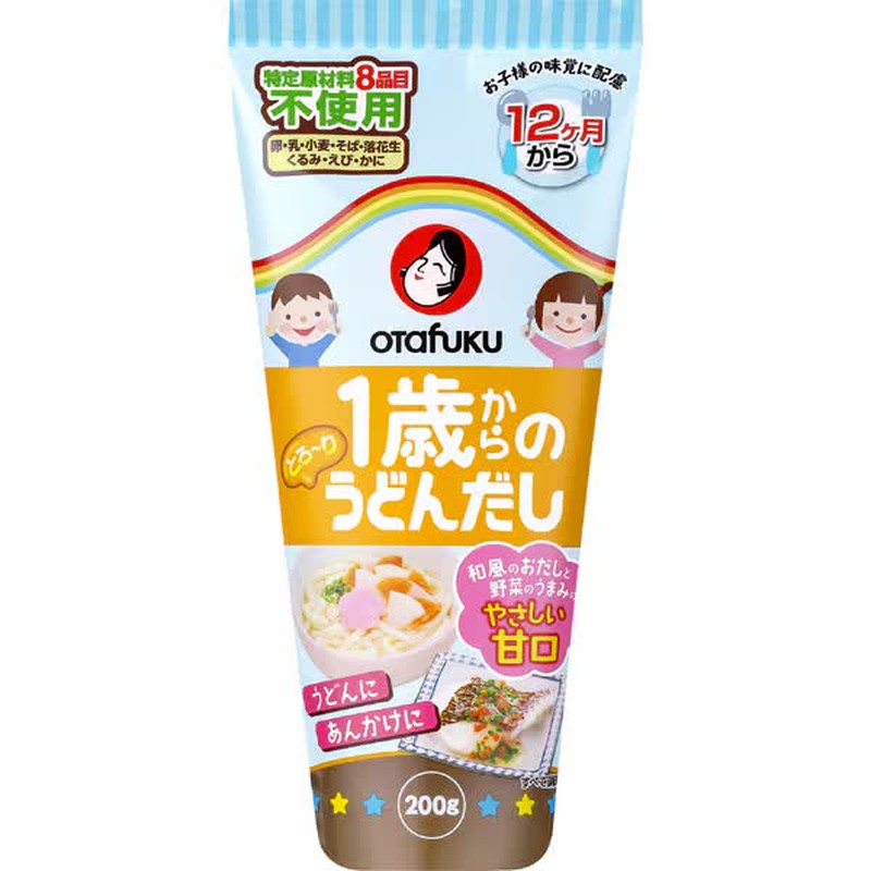 Otafuku Sauce Udon Dashi for 1 year olds and up, 200g